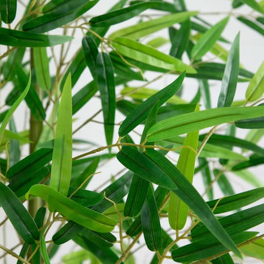 8ft. Potted Green Artificial Bamboo Tree